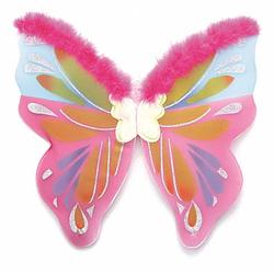 Foto van Gekleurde vlinder vleugels - verkleedattributen