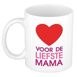 Foto van Voor de liefste mama cadeau mok / beker - moederdag - 300 ml