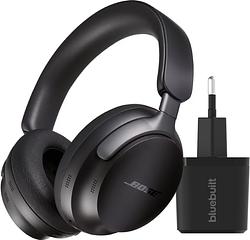 Foto van Bose quietcomfort ultra headphones zwart + oplader