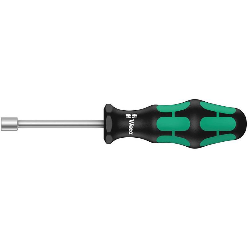 Foto van Wera 395 steeksleutel schroevendraaier werkplaats sleutelbreedte: 7.9 mm sleutelbreedte (inch): 5/16 inch koplengte: 80 mm