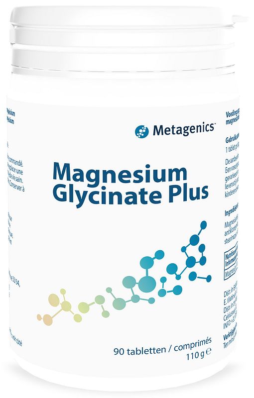 Foto van Metagenics magnesium glycinate plus tabletten