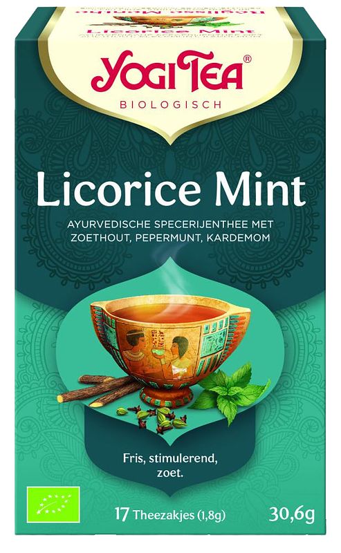 Foto van Yogi tea licorice mint