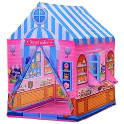 Foto van Speeltent winkeltje - speelgoed - speelgoed vanaf 3 jaar - speelhuisje - tenten - polyester - 93 x 69 x 103 cm