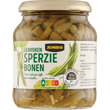 Foto van Jumbo gebroken sperziebonen 340g