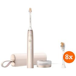 Foto van Philips sonicare prestige 9900 hx9992/11 + premium all-in-one opzetborstels (8 stuks)