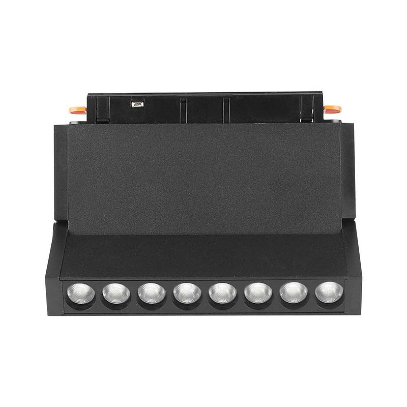 Foto van V-tac vt-3610 slimme magnetische tracklights - hanger - zwart - ip20 - 10w - 900 lumen - 3in1