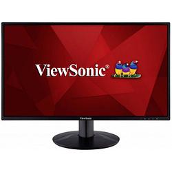 Foto van Viewsonic va2418-sh led-monitor 60.5 cm (23.8 inch) energielabel f (a - g) 1920 x 1080 pixel full hd 5 ms hdmi, vga, audio, stereo (3.5 mm jackplug) ips led