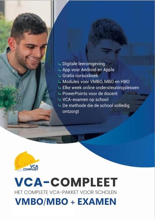 Foto van Vca compleet vmbo/mbo met vca-examen - astrid verschoor, gerard van veldhoven - paperback (9789491595448)