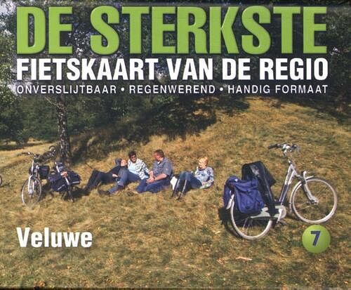 Foto van De sterkste fietskaart van de veluwe - paperback (9789463691949)