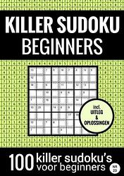 Foto van Sudoku killer - makkelijk - nr.23 - puzzelboek met 100 makkelijke puzzels voor volwassenen en ouderen - sudoku puzzelboeken - paperback