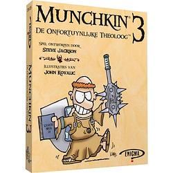 Foto van Munchkin 3 - de onfortuinlijke theoloog - kaartspel bergsala enigma