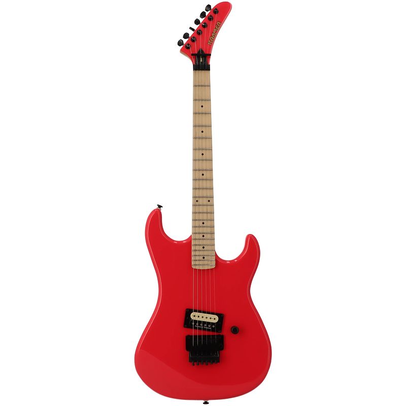 Foto van Kramer guitars original collection baretta vintage ruby red mn elektrische gitaar