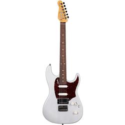 Foto van Godin session r-ht pro carbon white elektrische gitaar met gigbag