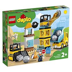 Foto van Lego duplo sloopkogel afbraakwerken - 10932