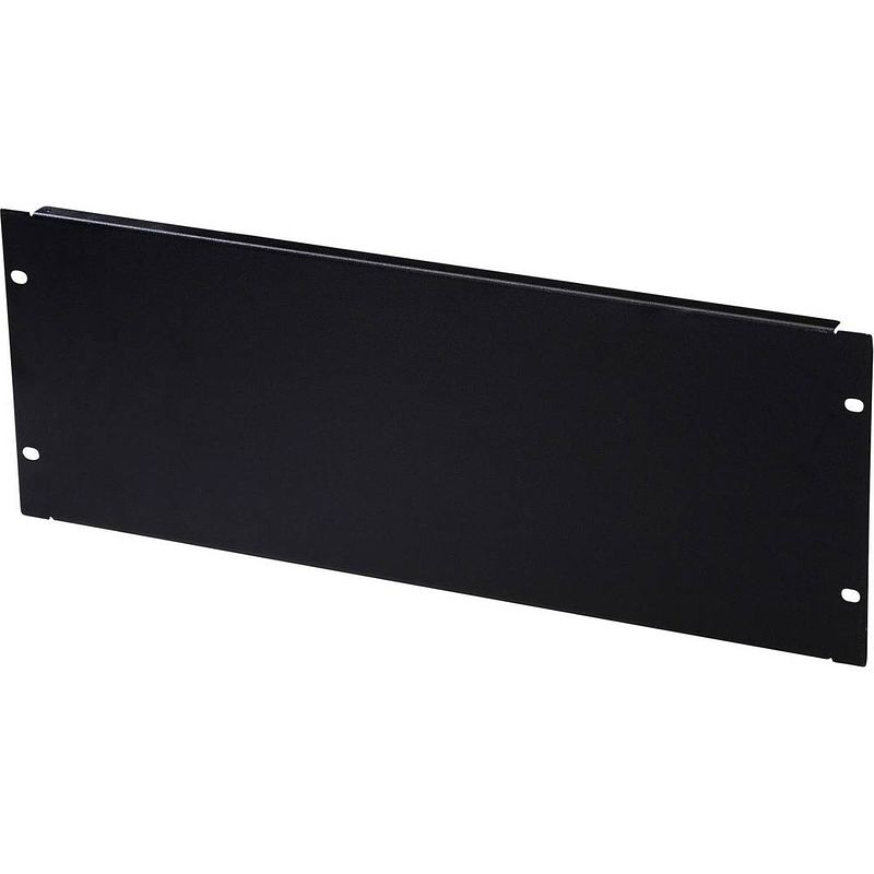 Foto van Digitus dn-19 bpn-04-sw 19 inch patchkast-afdekking 4 he zwart (ral 9005)