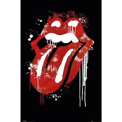 Foto van Pyramid the rolling stones graffiti lips poster 61x91,5cm