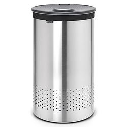 Foto van Brabantia wasbox met kunststof deksel 60 l - matt steel