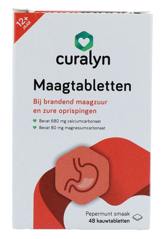 Foto van Curalyn maagtabletten 48 stuks bij jumbo