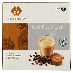 Foto van Caffe perrucci cafe au lait dolce gusto koffiecups 16 stuks bij jumbo