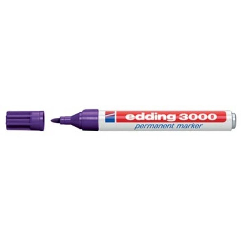 Foto van Edding permanent marker 3000 violet