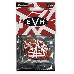 Foto van Dunlop evhp07 evh® shark guitar max-grip picks .60 mm (6 stuks)