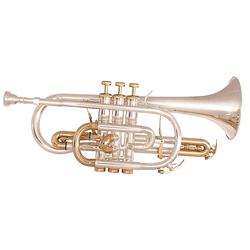 Foto van Odyssey wind instruments ocr1000sg premiere bb kornet met koffer