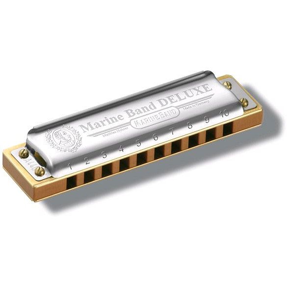 Foto van Hohner marine band deluxe a mondharmonica