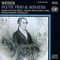 Foto van Weber: flute trio and sonatas - cd (5013133302120)