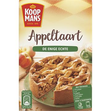 Foto van Koopmans appeltaart mix 440g bij jumbo