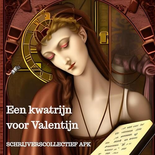 Foto van Een kwatrijn voor valentijn - schrijverscollectief apk - paperback (9789403683829)