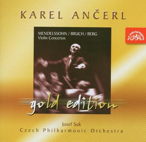 Foto van Ančerl gold edition 3. mendelssohn-bartholdy, bruch & berg: concertos for violin and orchestra - cd (0099925366322)