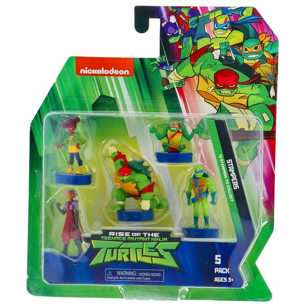 Foto van Teenage mutant ninja turtles stampers 5 pack