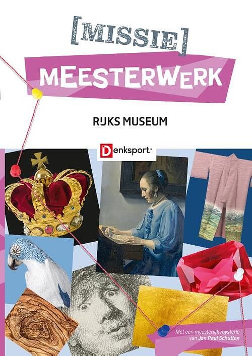 Foto van Missie meesterwerk puzzelboek - paperback (9789493313583)