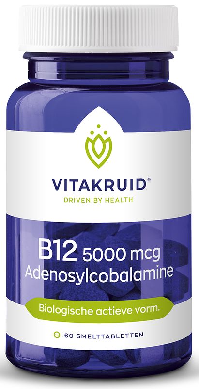 Foto van Vitakruid b12 adenosylcobalamine 5000 mcg tabletten