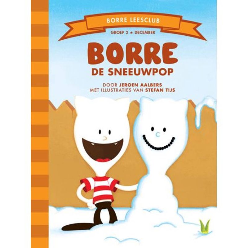 Foto van Borre de sneeuwpop - de gestreepte boekjes