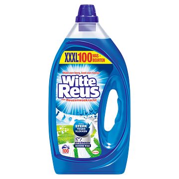 Foto van Witte reus gel wasmiddel 5l 100 wasbeurten bij jumbo