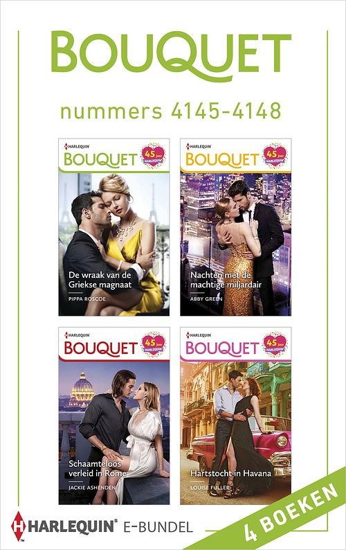 Foto van Bouquet e-bundel nummers 4145 - 4148 - abby green - ebook (9789402545098)