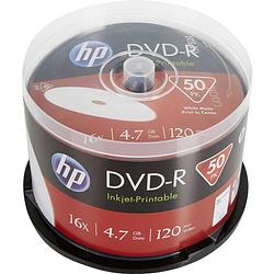 Foto van Hp dme00025wip dvd-r disc 4.7 gb 50 stuk(s) spindel