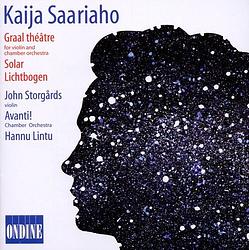 Foto van Saariaho: graal théâtre/solar lichtbogen - cd (0761195099728)