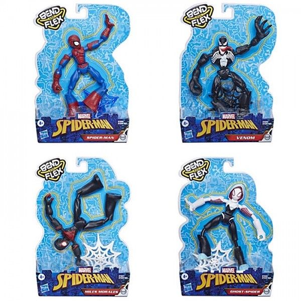 Foto van Hasbro spider-man bend n flex actiefiguur