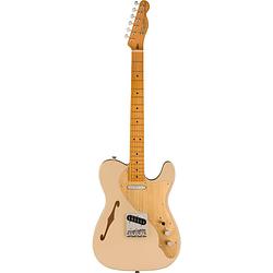 Foto van Squier classic vibe 60s telecaster thinline desert sand mn fsr elektrische gitaar