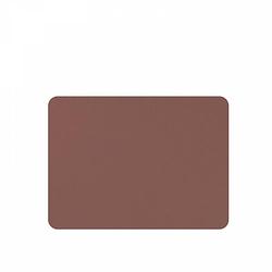 Foto van Mesapiu placemats lederlook bruin 33 x 45 cm, per 6