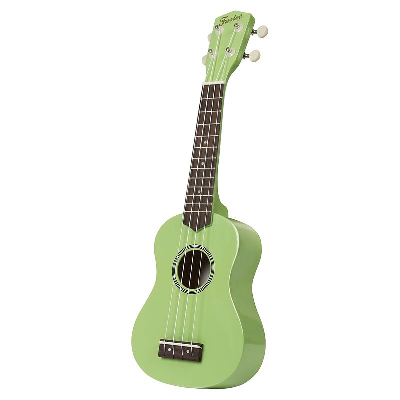 Foto van Fazley k21lg-w sopraan ukelele lichtgroen