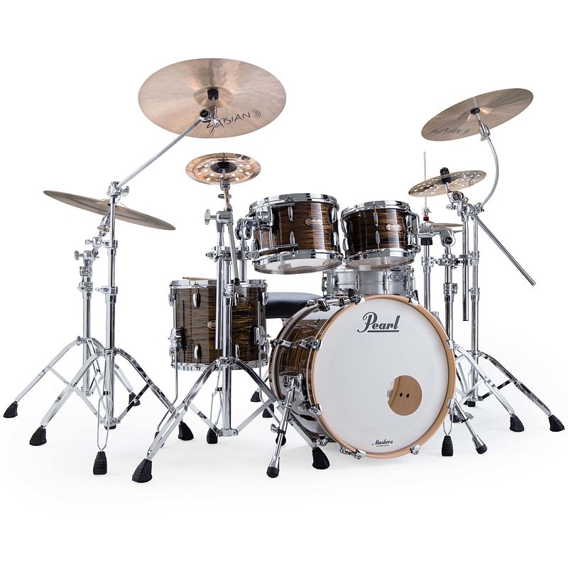 Foto van Pearl mrv904xep masters maple reserve bronze oyster 4 delige shell set