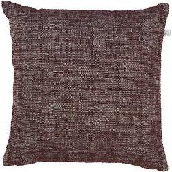 Foto van Dutch decor forza - sierkussen bordeaux 45x45 cm - rood - rood