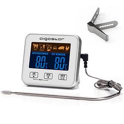 Foto van Aigostar magnetische digitale kernthermometer met keuken timer alarm - magnetische vloeistof/vlees temperatuurmeter