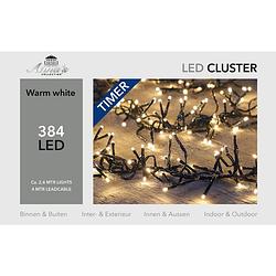 Foto van Clusterverlichting 384 lampjes warm wit