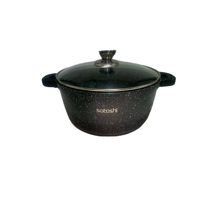 Foto van Satoshi limoges braadpan ø28 cm met marmercoating 6.5l