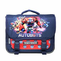 Foto van Transformers jongens schoolrugzak boekentas blauw 34x14x38