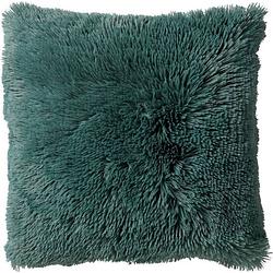 Foto van Dutch decor fluffy - sierkussen unikleur sagebrush green 60x60 cm - groen - groen